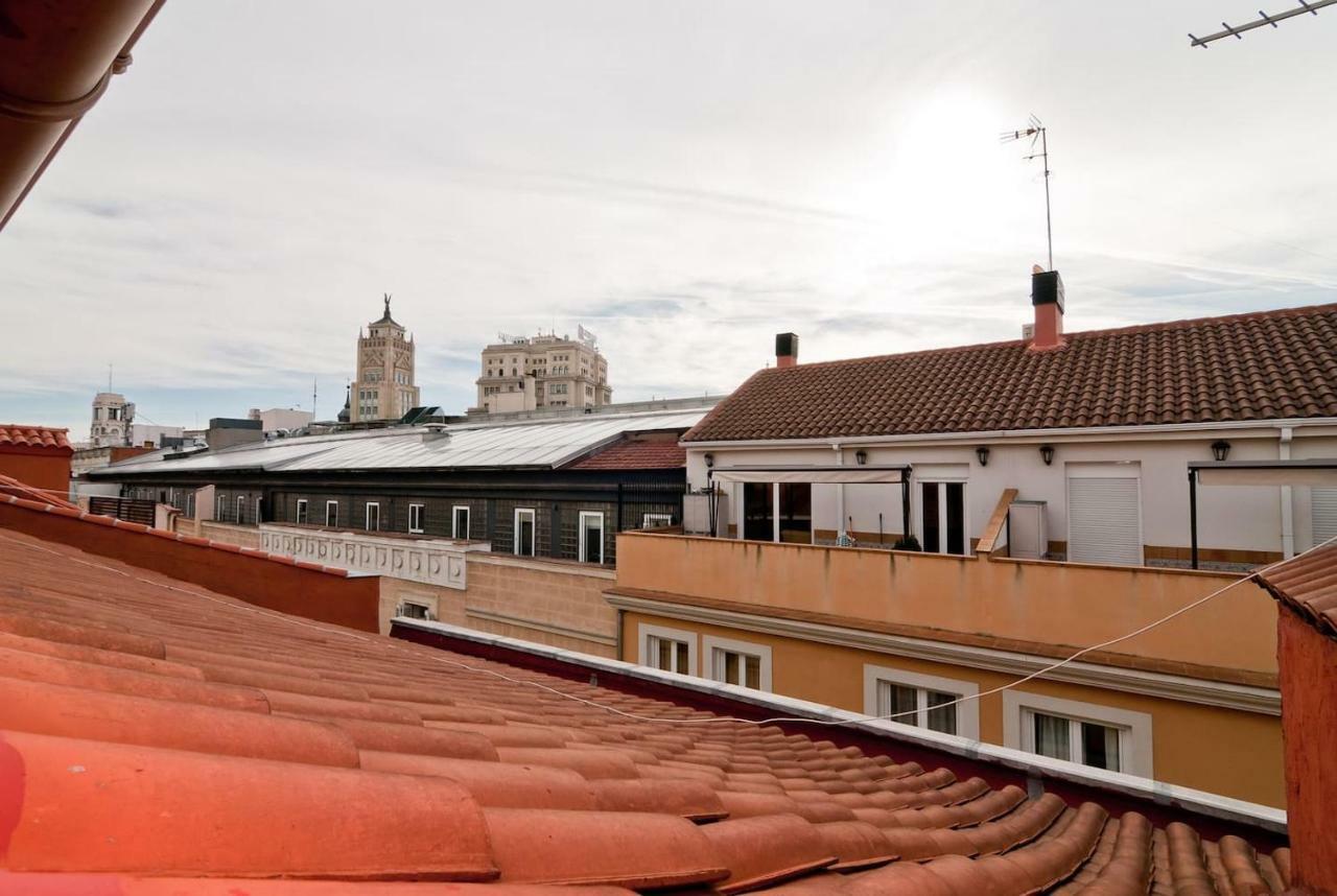 Atico En El Centro De Madrid - Calle Jardines Eksteriør billede