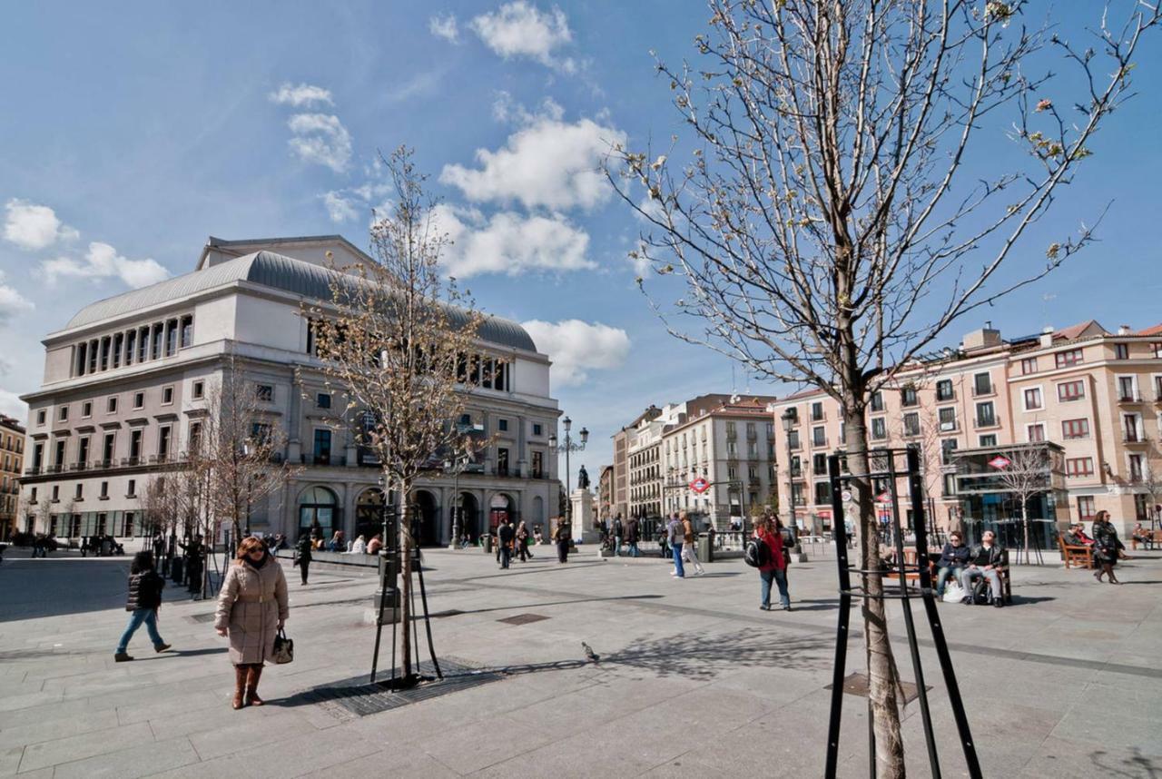Atico En El Centro De Madrid - Calle Jardines Eksteriør billede